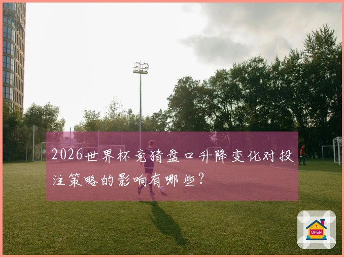 2026世界杯竞猜盘口升降变化对投注策略的影响有哪些？